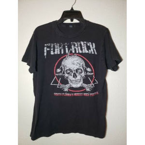 2015 Fort Rock South Florida Rock Festival T-shirt Tultex Size Medium